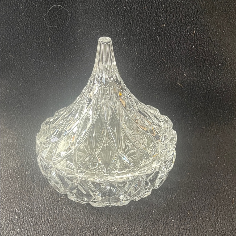 Elegant Clear Glass Trinket Dish